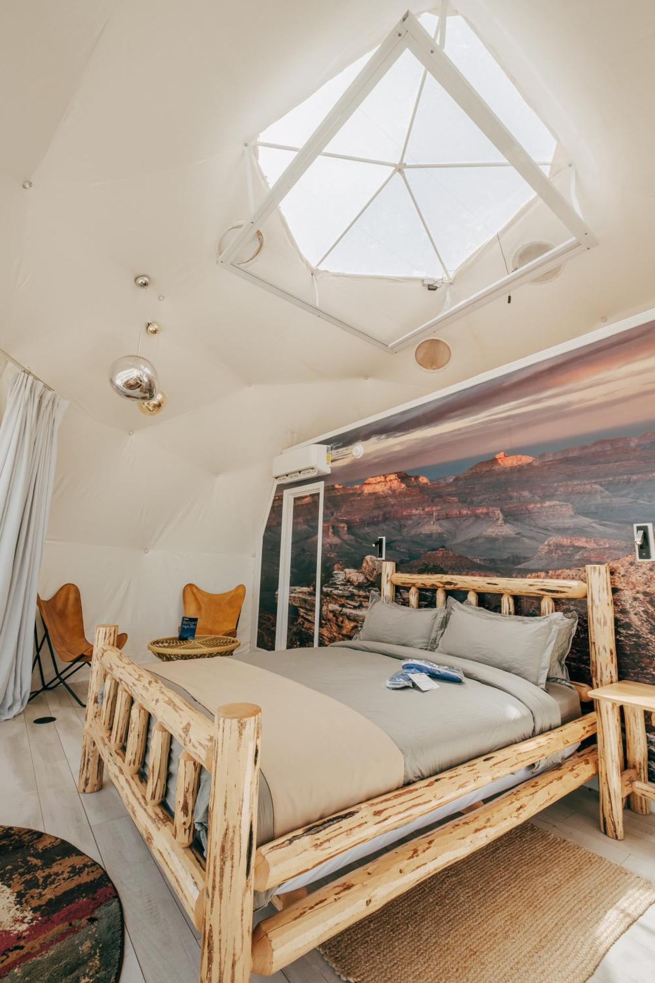 Clear Sky Resorts - Grand Canyon - Unique Sky Domes Valle Bagian luar foto
